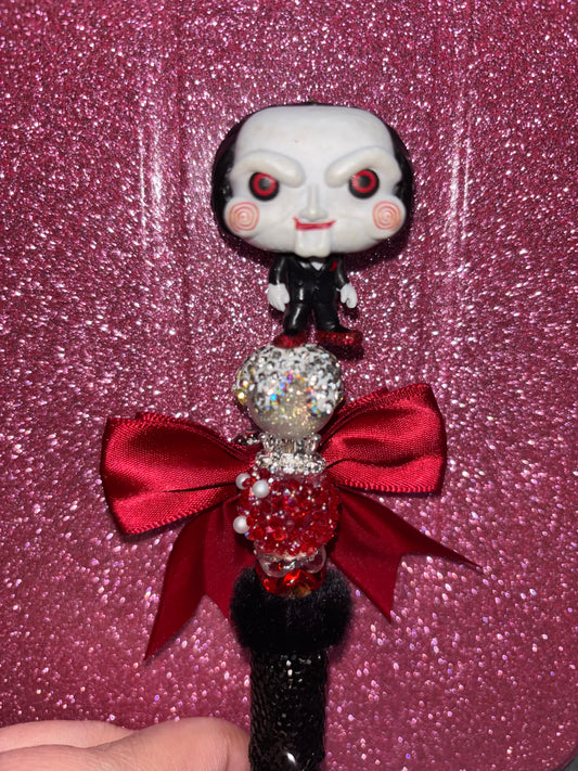π Horror Glam Pen β Billy the Puppet Inspired π